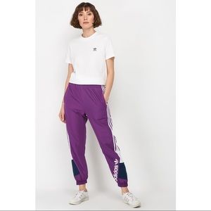 Adidas Purple Track Pants